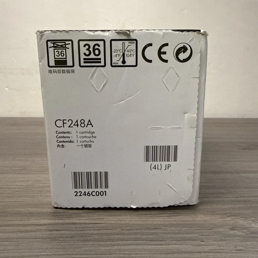 HP 48A Black Original LaserJet Toner Cartridge, CF248A New Sealed